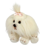Realistic Sitting Dog - Shih Tzu - 12.7cm