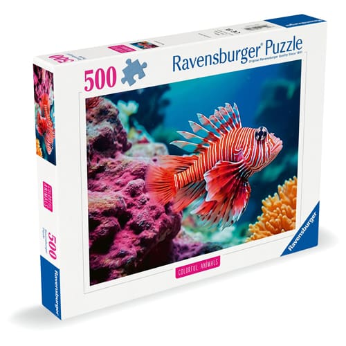 Red Lionfish Puzzle - 500 Pieces