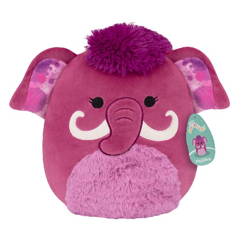 SQK - Medium Plush (12" Squishmallows) (Magdalena - Magenta Woolly Mammoth)