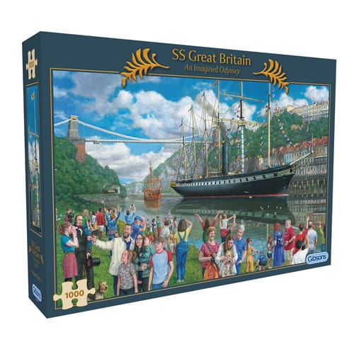 SS Great Britain: An Imagined Odyssey Puzzle (1000 Pieces)