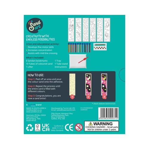 Sandart Craft Bookmark pack