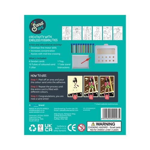 Sandart Fashion 6 pack