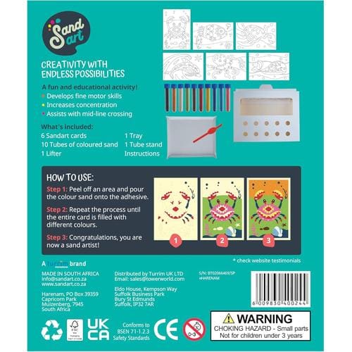 Sandart Sea Life 6 pack