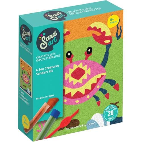 Sandart Sea Life 6 pack