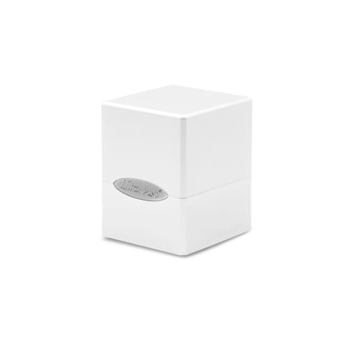 Satin Cube - Arctic White
