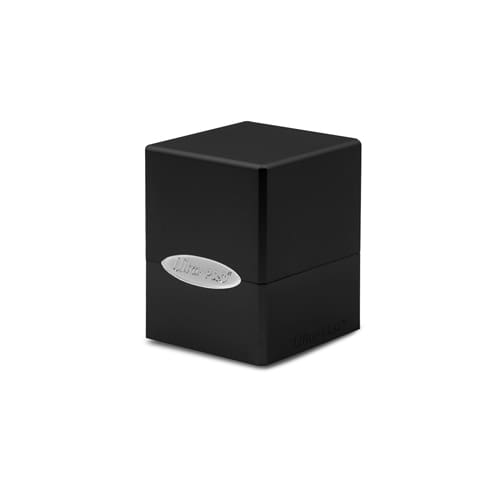 Satin Cube - Jet Black