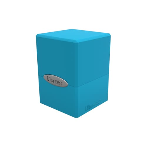 Satin Cube - Sky Blue