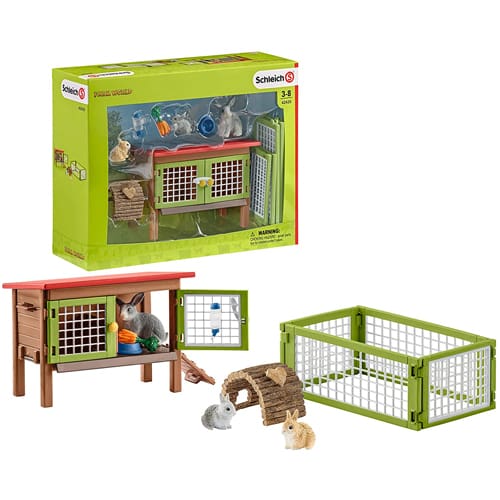 Schleich Rabbit Hutch