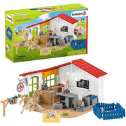 Schleich Veterinarian Practice With Pets