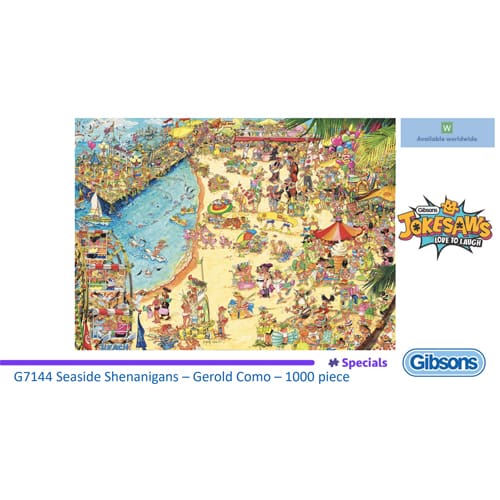 Seaside Shenanigans Puzzle (1000 Pieces)