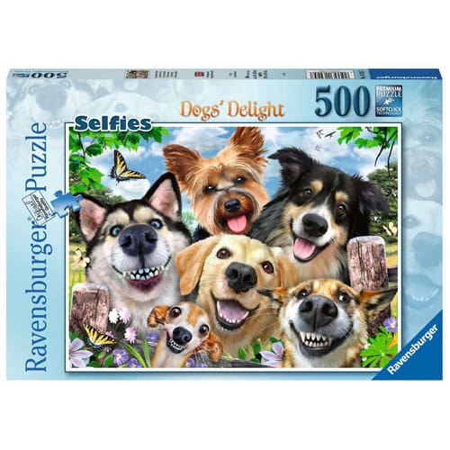 Selfies Dogs' Delight (500 pieces)