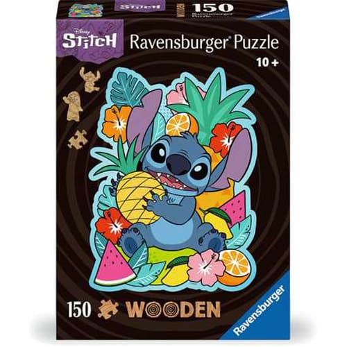 Shaped Disney Stitch, Wooden (150 Pieces)