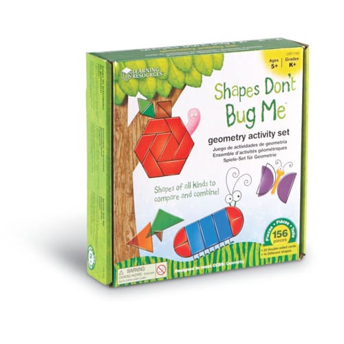 Shapes Don't Bug Me Geometry Activity Set