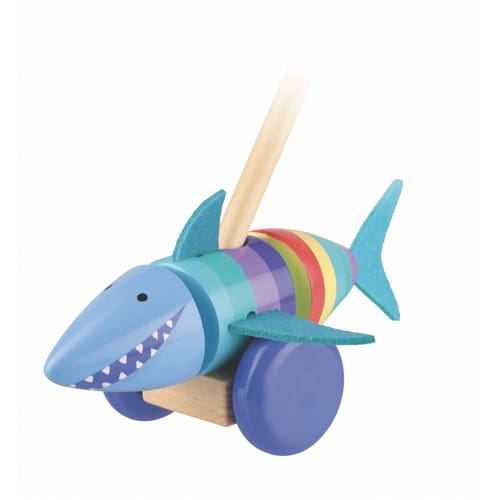 Shark Boxed Push Along