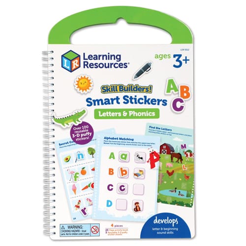 Skill Builders! Smart Stickers - Letters & Phonics