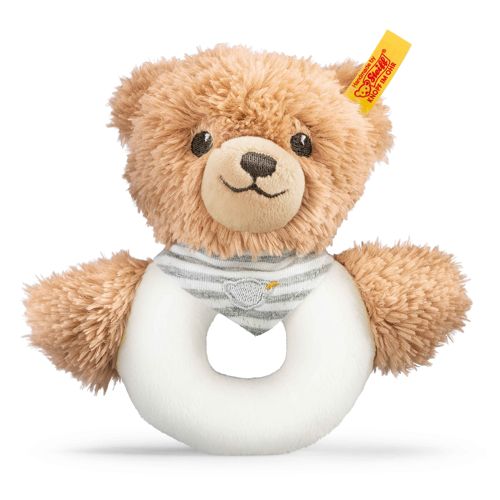 Sleep well bear grip toy with rattle