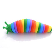 Slug Fidget Toy 19cm Rainbow