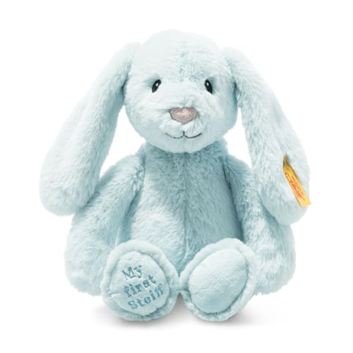 Soft Cuddly Friends: My First Steiff Hoppie Rabbit - Light Blue