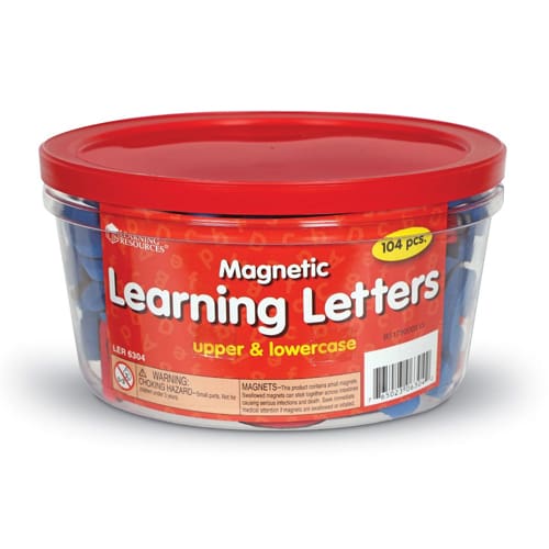 Soft Foam Magnetic Learning Letters