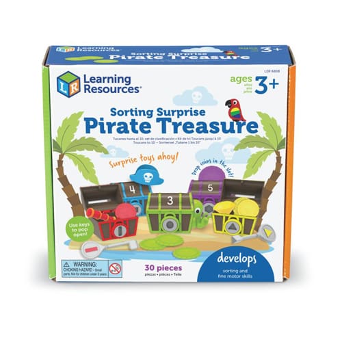 Sorting Surprise Pirate Treasure