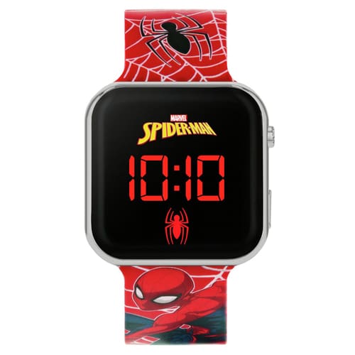 Spider-Man Printed Strap LED Watch