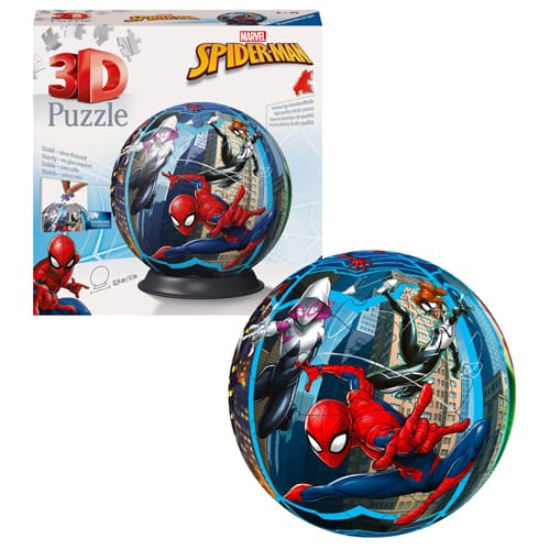 Spiderman 3D Puzzle Ball, 72pc