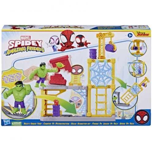 Spiderman and Friends - Hulk Smash Yard Playset