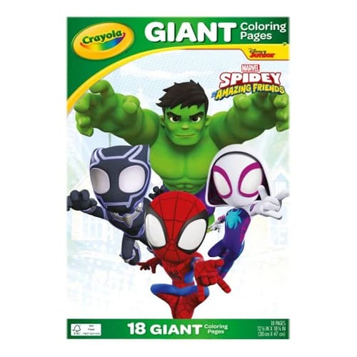Spidey and Amazing Friends Giant Colouring Pages