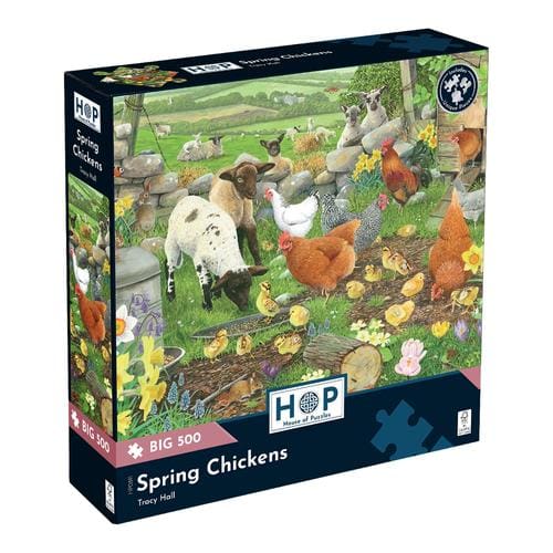 Spring Chickens BIG 500 Puzzle