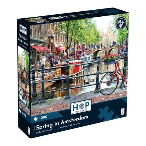 Spring in Amsterdam 1000 Piece Puzzle