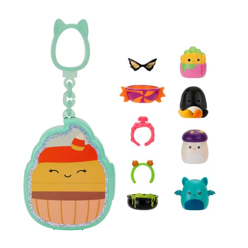 Squish-a-longs - Hallowen Clip-a-longs - 4 Pack (STYLE 1) (W3)