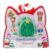 Squish-a-longs - Holiday Clip-a-longs - 4 Pack (STYLE 2) (W3)