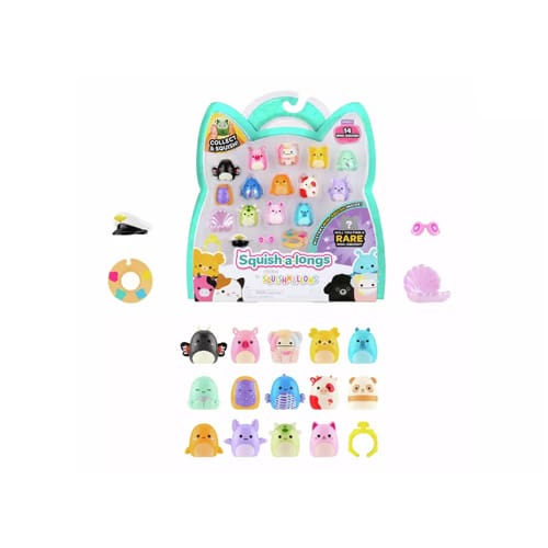 Squishalongs - 14 Pack (Style 1) Wave 4