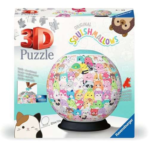 Squishmallows 3D Puzzle Ball (72 Pieces)