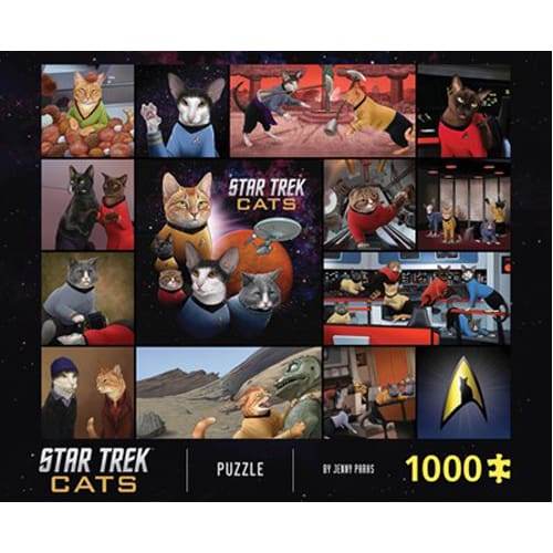 Star Trek Cats 1000-Piece Puzzle