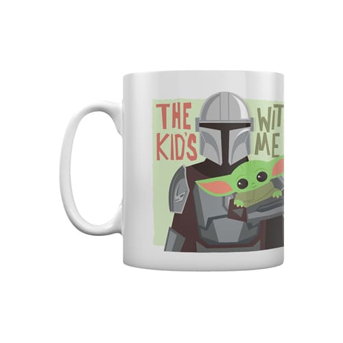 Star Wars: The Mandalorian (The Kids With Me) Coffee Mug