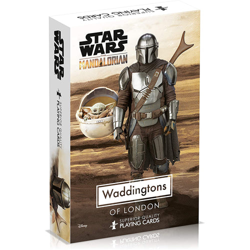 Star Wars The Mandalorian Waddingtons No. 1 Playing Cards
