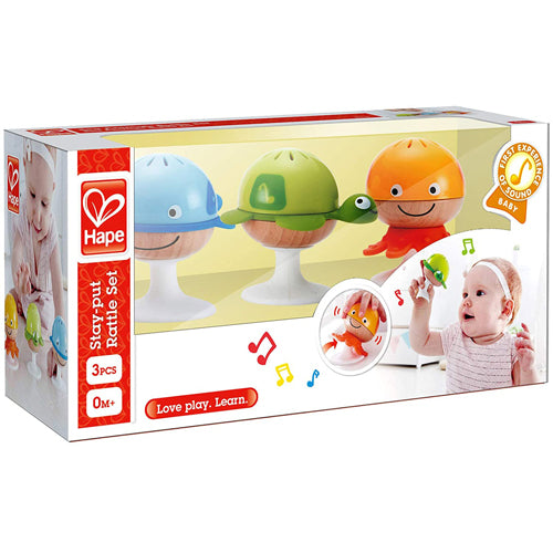 Stay-put Rattle Set
