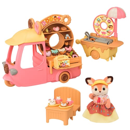 Sylvanian Families Dip Dip Donuts Wagon