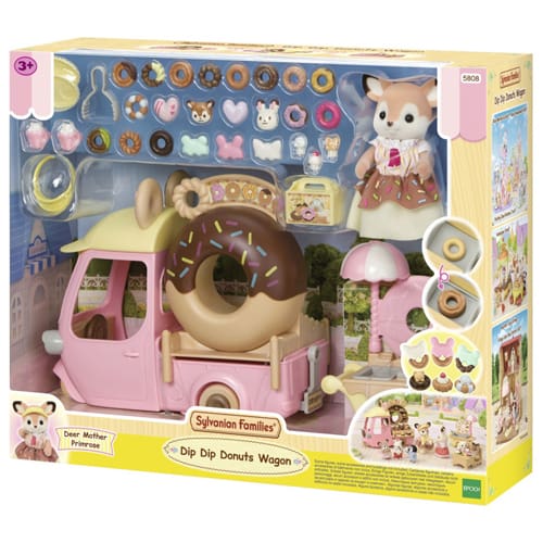 Sylvanian Families Dip Dip Donuts Wagon