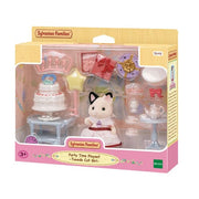 Sylvanian Families: Party Time Playset - Tuxedo Cat Girl