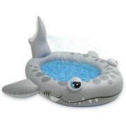 Sandy Shark Spray Inflatable Paddling Pool