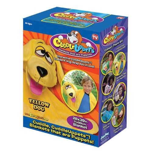 Cuddleuppets Yellow Dog