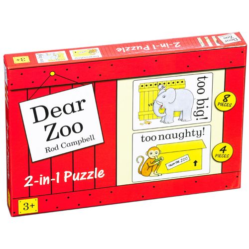 Dear Zoo 2 in 1 Jigsaw Puzzle
