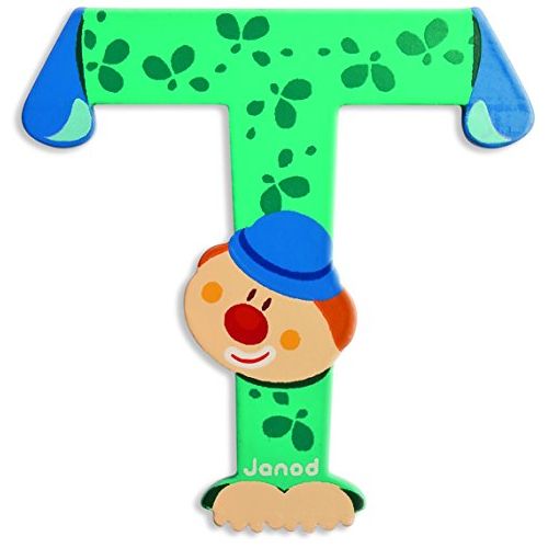 T Clown Alphabet Individual Letter