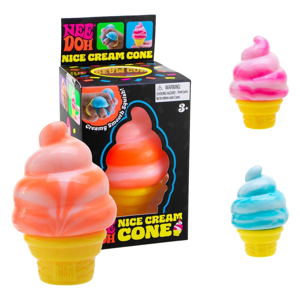 NeeDoh Nice Cream Cone Sensory Fidget Toy