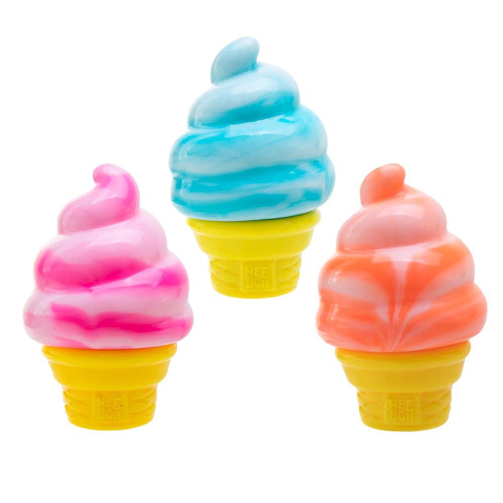 NeeDoh Nice Cream Cone Sensory Fidget Toy