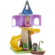 Disney Princess Wooden Rapunzel's Tower and Figure Playset