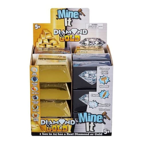 Mine it Gold and Diamond Assorted (One Supplied)