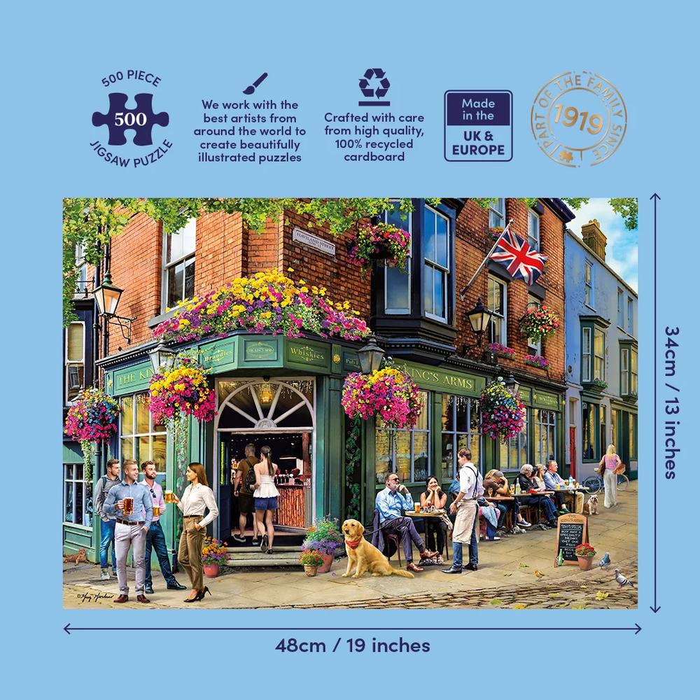 Gibsons: The King's Arms Puzzle (500 Pieces)_3